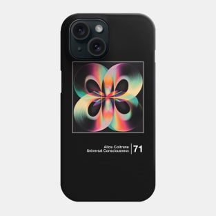 Universal Consciousness - Minimalist Graphic Artwork Design Phone Case