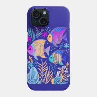 Fish Life Oceanography Tropical Snorkeling Island Sea Diving Phone Case