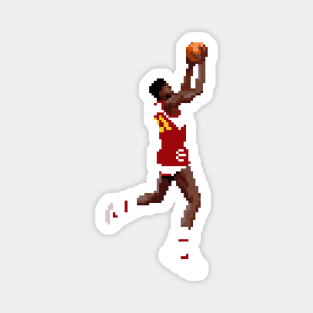 Dominique Wilkins Pixel Dunk Magnet