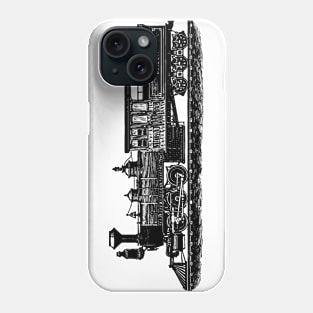 Antique locomotive Phone Case