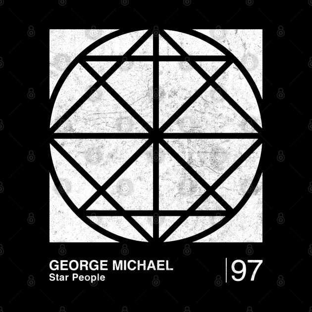 George Michael / Minimalist Style Graphic Fan Artwork by saudade