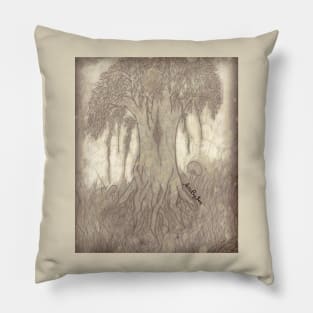 Vintage Tree Of Life Pillow