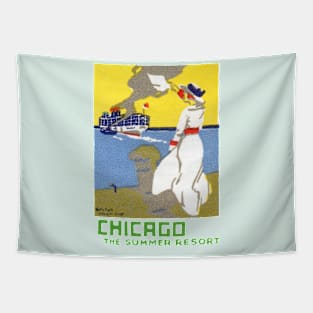 1915 Chicago, The Summer Resort Tapestry