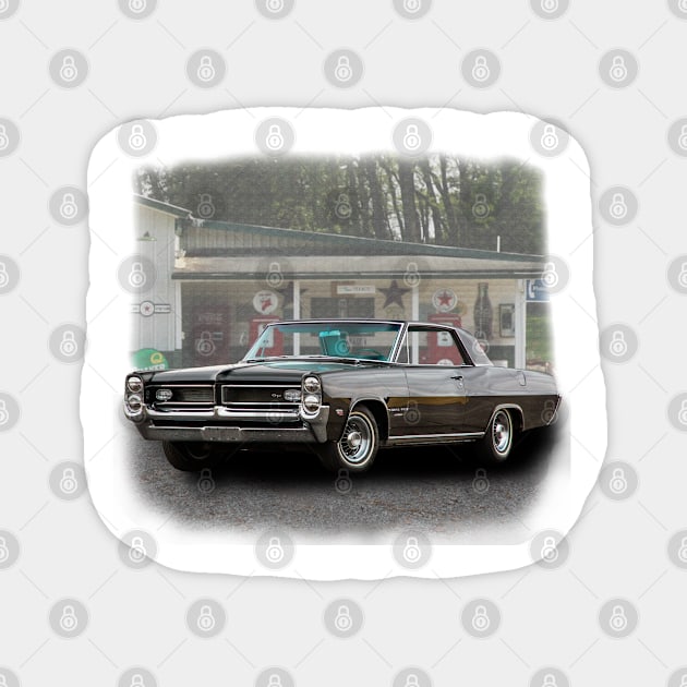 1964 Pontiac Grand Prix Magnet by Permages LLC