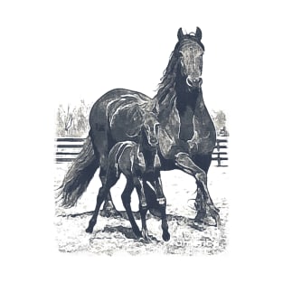 Black Horse T-Shirt