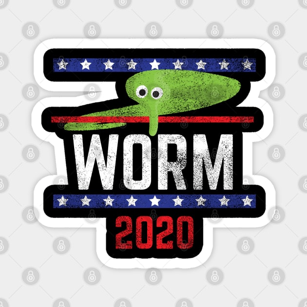 Magic Worm On A String Meme Green Worm 2020 for President Magnet by YourGoods