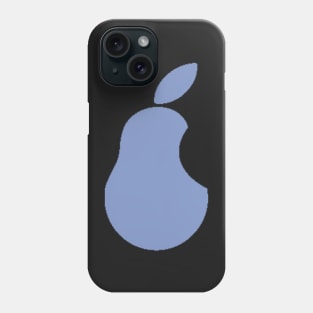 Iconic Pear Brand soft blue Phone Case