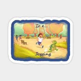 Io e Jogging Magnet