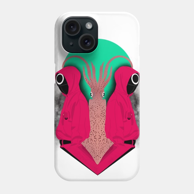 Squid Game Artwork Phone Case by Brains