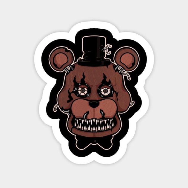 Withered Freddy Stickers for Sale