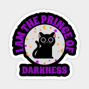Prince of Darkness Cat Magnet