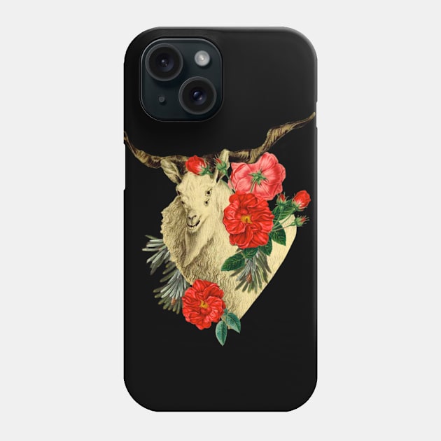 Quattuor Luscus Capra Phone Case by Black Rabbit Curiosities 