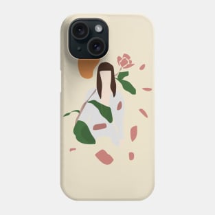 Woman Flower Phone Case