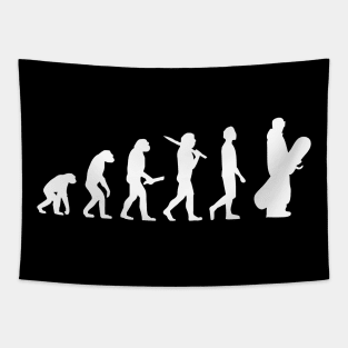 Funny Snowboarding Evolution Gift For Snowboarders Tapestry