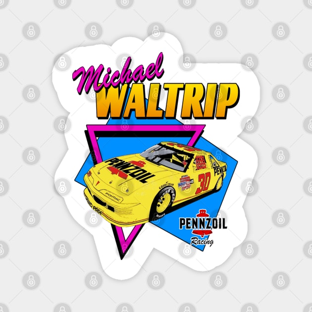 Michael Waltrip Pennzoil Magnet by stevenmsparks