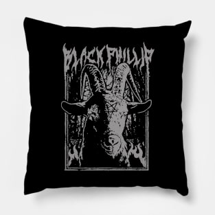 Black Metal Pillow