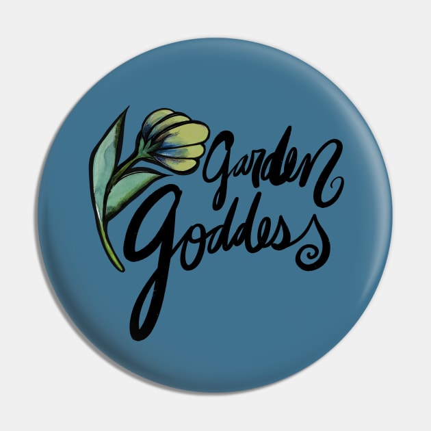 Garden Goddess Green Thumb Pin by bubbsnugg