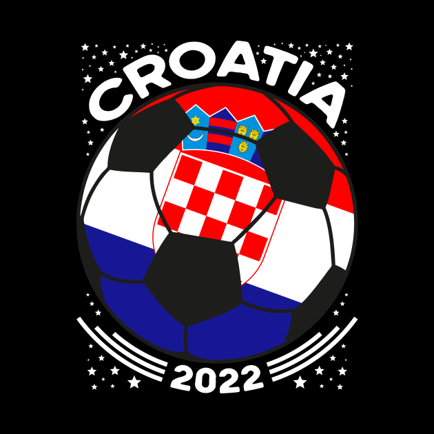 Croatia Flag Soccer Football Team by mcoshop