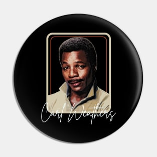 the legend carl weathers - rest in peace Pin