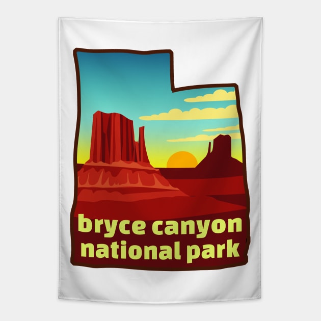 Bryce Canyon National Park Utah 2 Tapestry by heybert00