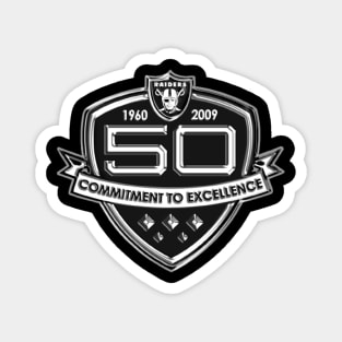 Chrome Raiders 50th Anniversary Celebration Magnet