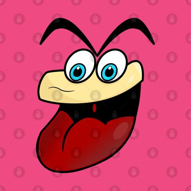 Goofy Funny Face Cartoon Emoji by AllFunnyFaces