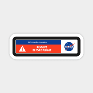 Remove before flight | Nasa Magnet