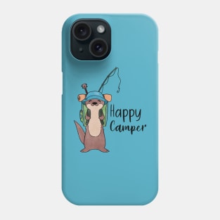 Happy Camper Otter Phone Case