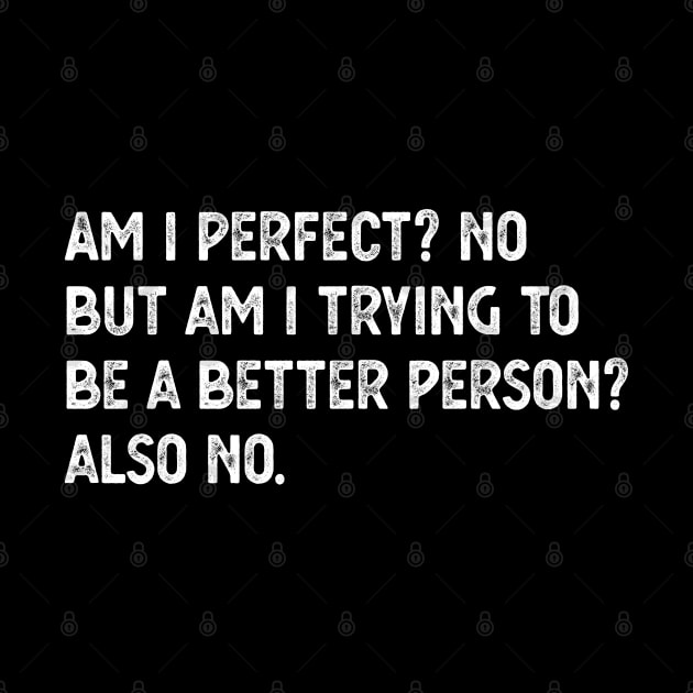 am i perfect? No. But i am trying to be petter person? Also no. Am I Perfect am i perfect no by Gaming champion