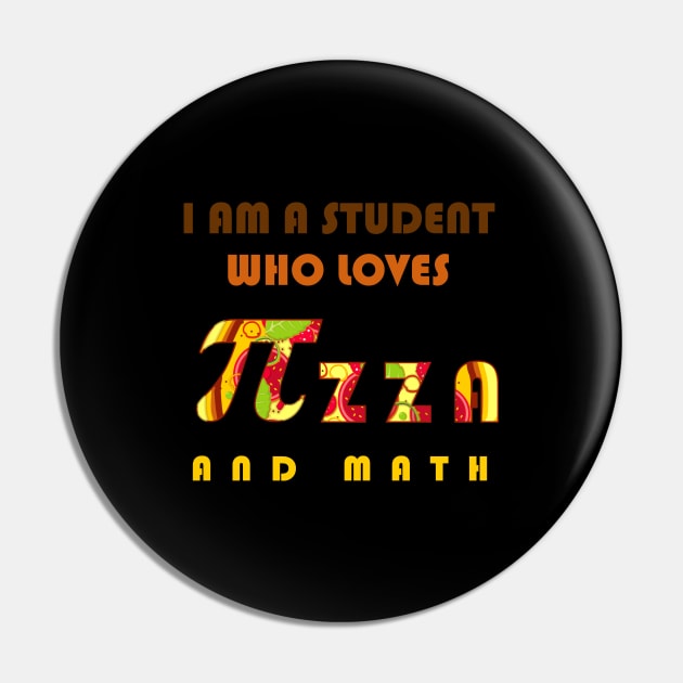 I am a student who loves pizza and math Pin by GraphGeek