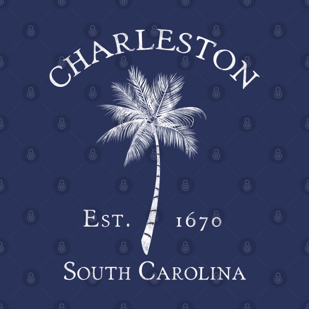 Charleston South Carolina SC Palmetto Old Style by TGKelly