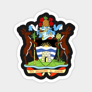 Antigua and Barbuda Coat of Arms Magnet