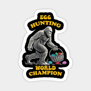 Egg Hunting World Champion Magnet