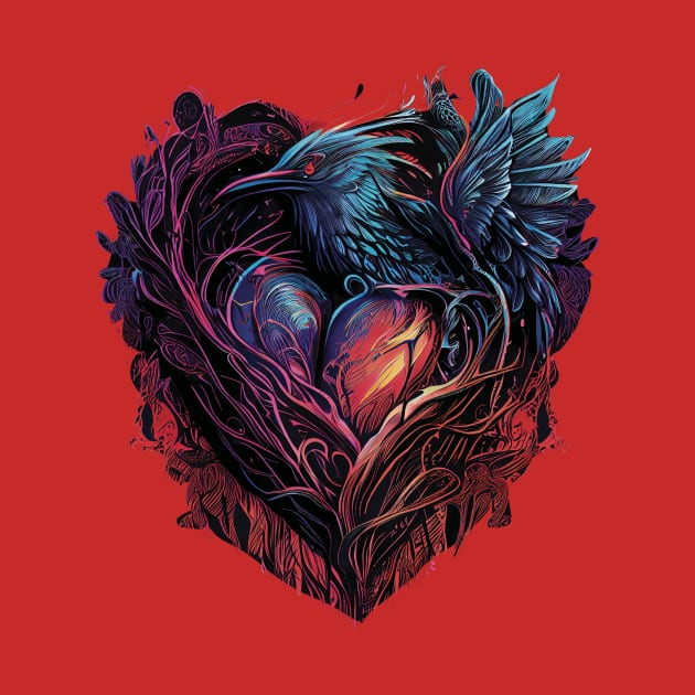 Gothic heart by GreenMary Design