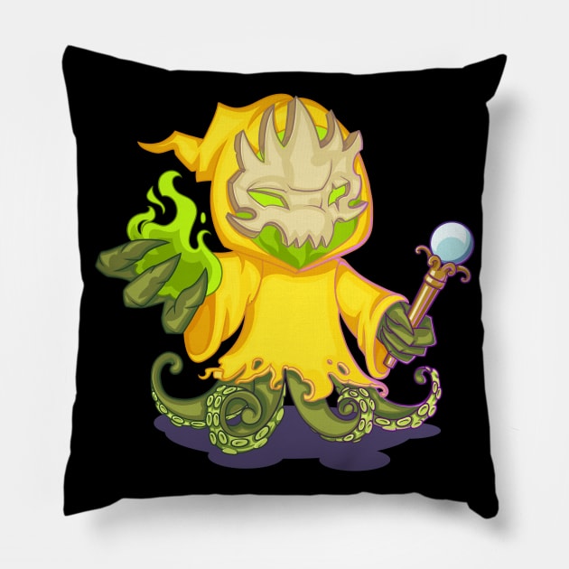 Little Hastur Pillow by URBAN COVEN