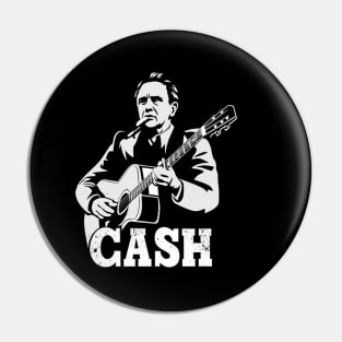 The Guitarist Johnny Cash Pin