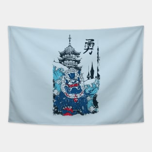 Japanese Dragon Tapestry