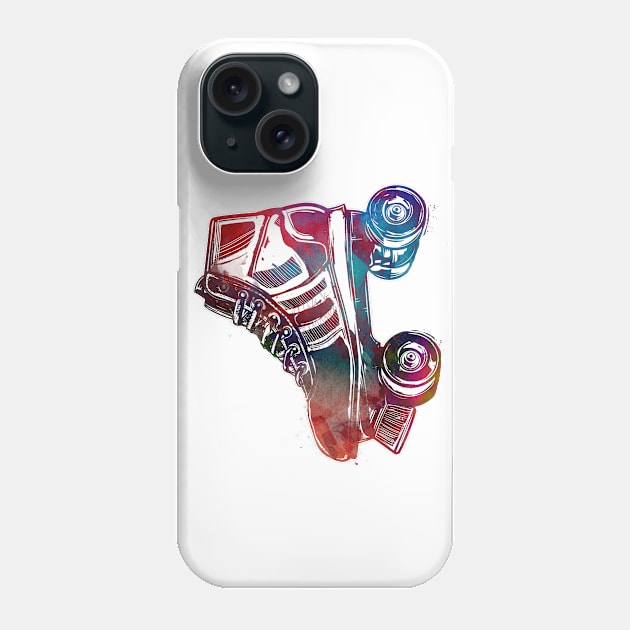 roller skates sport art #roller #skates Phone Case by JBJart