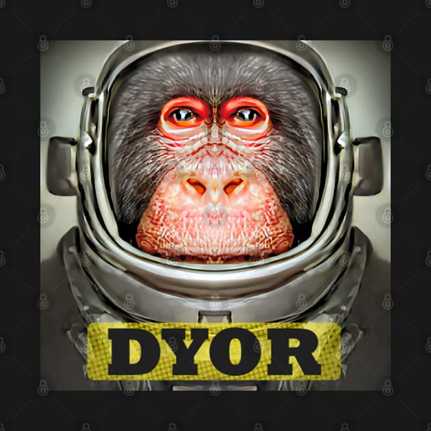 Funny Monkey Astronaut Apes Animal memes by PlanetMonkey