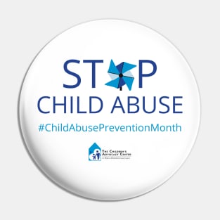 Stop child abuse Pin