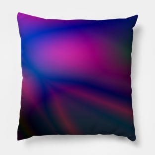 blue green purple pink texture design Pillow