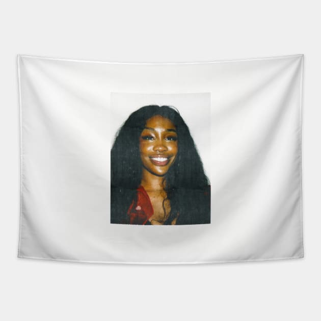 VINTAGE SZA Tapestry by Gaki