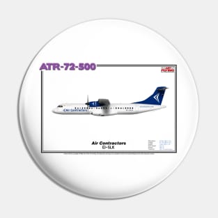 Avions de Transport Régional 72-500 - Air Contractors (Art Print) Pin