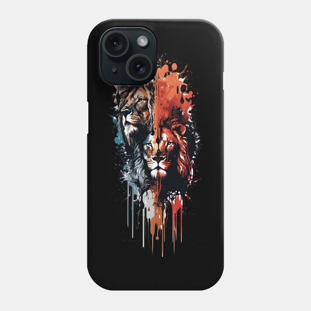 Lion Pride Phone Case by Urban Archeology Shop Gallery