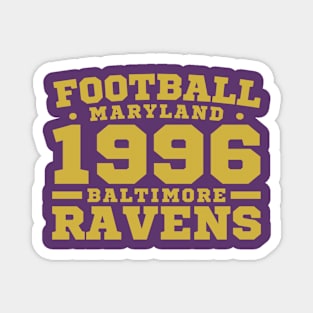 Football Maryland 1996 Baltimore Ravens Magnet