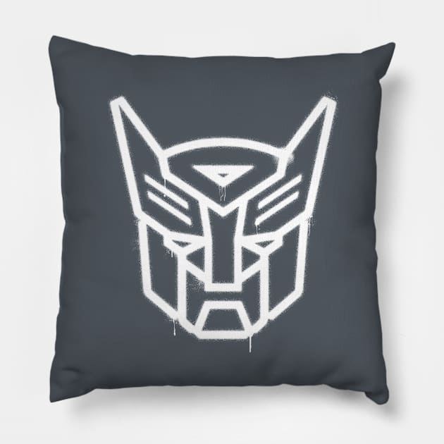 Wolviebots Pillow by mannypdesign