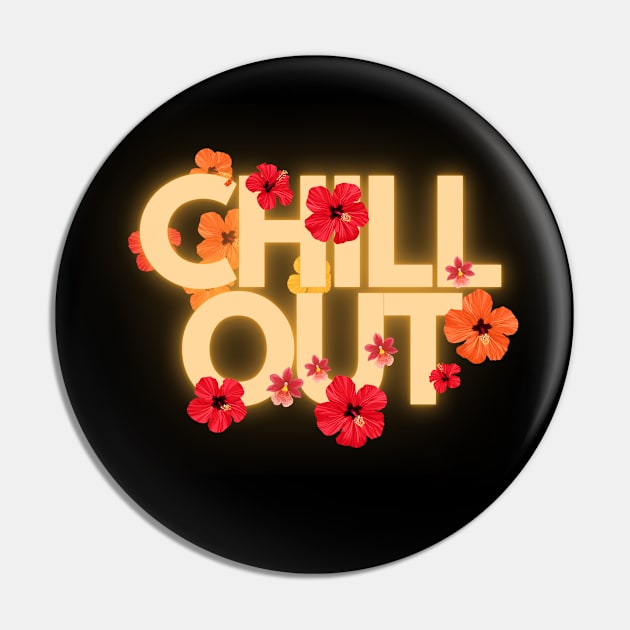 Chill out neon Pin by Monte Beats Prints