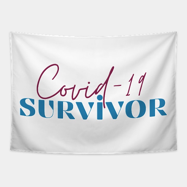 Covid-19 Survivor Tapestry by Clutterbooke