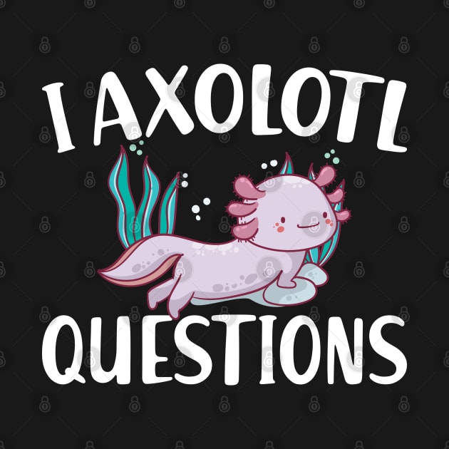 I axolotl questions w by KC Happy Shop