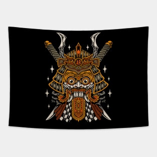 Barong  x Samurai Tapestry